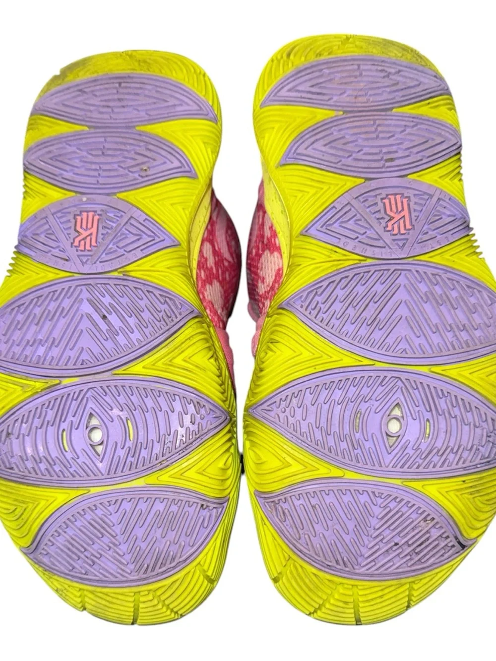 Nike Kyrie 5 Patrick Star SpongeBob Pink Basketball Shoes CJ6950‑600 Womens 5.5